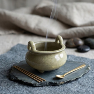 meditation small incense burner